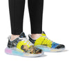 1, 2, 3 V Unisex Pastel Translucent Air Sole Running Shoes