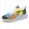 1, 2, 3 V Unisex Pastel Translucent Air Sole Running Shoes
