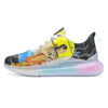 1, 2, 3 V Unisex Pastel Translucent Air Sole Running Shoes