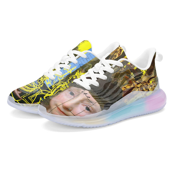 SUNRISE Unisex Pastel Translucent Air Sole Running Shoes