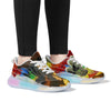 AND THIS, IS THE RAINBOW BRUSH CACTUS. II Unisex Pastel Translucent Air Sole Running Shoes