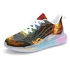 AND THIS, IS THE RAINBOW BRUSH CACTUS. II Unisex Pastel Translucent Air Sole Running Shoes