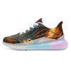 AND THIS, IS THE RAINBOW BRUSH CACTUS. II Unisex Pastel Translucent Air Sole Running Shoes