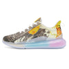 THE SITAR PLAYER II Unisex Pastel Translucent Air Sole Running Shoes