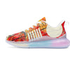 THE SITAR PLAYER II Unisex Pastel Translucent Air Sole Running Shoes