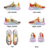 THE SITAR PLAYER II Unisex Pastel Translucent Air Sole Running Shoes