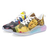 THE FLOWERS OF THE QUEEN Unisex Pastel Translucent Air Sole Running Shoes