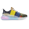 THE FLOWERS OF THE QUEEN Unisex Pastel Translucent Air Sole Running Shoes