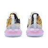 THE FLOWERS OF THE QUEEN Unisex Pastel Translucent Air Sole Running Shoes