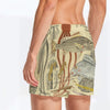 Fish 1 All-Over Print Men's Poplin Cotton Boxers