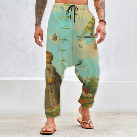 DANDELIONS Unisex Cotton All-Over Print Harem Pants
