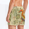 The Clever Bird All-Over Print Men's Poplin Cotton Boxers