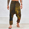 THE VISIT I Unisex Cotton All-Over Print Harem Pants