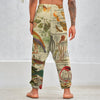 All Creation Remixed Collages Unisex Cotton All-Over Print Harem Pants