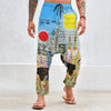 ROCKET GIRL II Unisex Cotton All-Over Print Harem Pants
