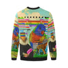 THE BIG PARROT Men's Oversized Fleece Sweatshirt