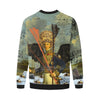 THE YOUNG KING ALT. 2 II Men's Oversized Fleece Sweatshirt