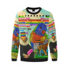 THE BIG PARROT Men's Oversized Fleece Sweatshirt