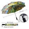 ANIMAL MIX CREATURES AND LOST SOULS AT SEA Semi-Automatic Foldable Umbrella