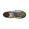 THE BIG PARROT Men's All Over Print Canvas Sneakers