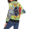 THE LAMPPOST INSTALLATION CREW VIII All Over Print Bomber Jacket for Women