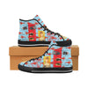 THE SHOWY PLANE HUNTER AND FISH IV Men's All Over Print Canvas Sneakers