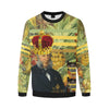 THE FOUR CROWNS Men's Oversized Fleece Sweatshirt