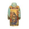 DANDELIONS X THE OLD PHOTO I All-Over Print Unisex Long Down Jacket