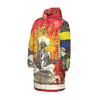 THE SITAR PLAYER II X THE FLOWERS OF THE QUEEN All-Over Print Unisex Long Down Jacket