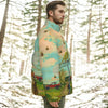 DANDELIONS All-Over Print Unisex Stand-up Collar Down Jacket