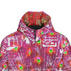 ANIMAL MIX - THE KING II All-Over Print Unisex Long Down Jacket