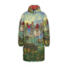 ANIMAL MIX CREATURES AND LOST SOULS AT SEA All-Over Print Unisex Long Down Jacket