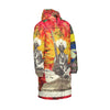 THE SITAR PLAYER II X THE FLOWERS OF THE QUEEN All-Over Print Unisex Long Down Jacket