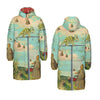 DANDELIONS All-Over Print Unisex Long Down Jacket