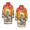 THE SITAR PLAYER II All-Over Print Unisex Long Down Jacket