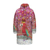 ANIMAL MIX - THE KING II All-Over Print Unisex Long Down Jacket