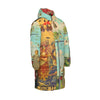 DANDELIONS X THE OLD PHOTO I X AND THIS, IS THE RAINBOW BRUSH CACTUS. II All-Over Print Unisex Long Down Jacket