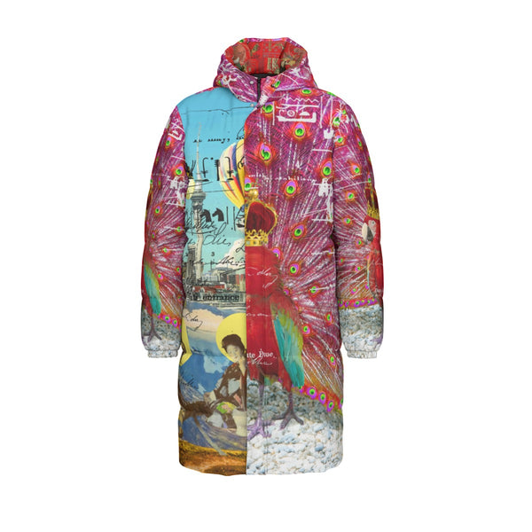 ANIMAL MIX - THE KING II X THE CONCERT II All-Over Print Unisex Long Down Jacket