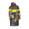 THE FLOWERS OF THE QUEEN All-Over Print Unisex Long Down Jacket