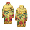 HERE, TAKE IT II All-Over Print Unisex Long Down Jacket