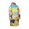 ROCKET GIRL II All-Over Print Unisex Long Down Jacket
