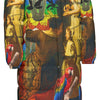 AND THIS, IS THE RAINBOW BRUSH CACTUS. II All-Over Print Unisex Long Down Jacket