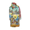 THE CONCERT II X ANIMAL MIX - THE KING II All-Over Print Unisex Long Down Jacket