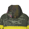 THE FLOWERS OF THE QUEEN All-Over Print Unisex Long Down Jacket