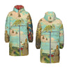 DANDELIONS X PASSING OUT THE BROOMS V All-Over Print Unisex Long Down Jacket