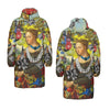 THE PLANE TECHNICIAN / UNPAINTER All-Over Print Unisex Long Down Jacket