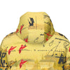 HERE, TAKE IT II All-Over Print Unisex Long Down Jacket