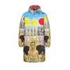 ROCKET GIRL II All-Over Print Unisex Long Down Jacket