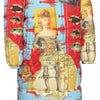 THE SHOWY PLANE HUNTER AND FISH IV All-Over Print Unisex Long Down Jacket