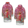 ANIMAL MIX - THE KING II All-Over Print Unisex Long Down Jacket
